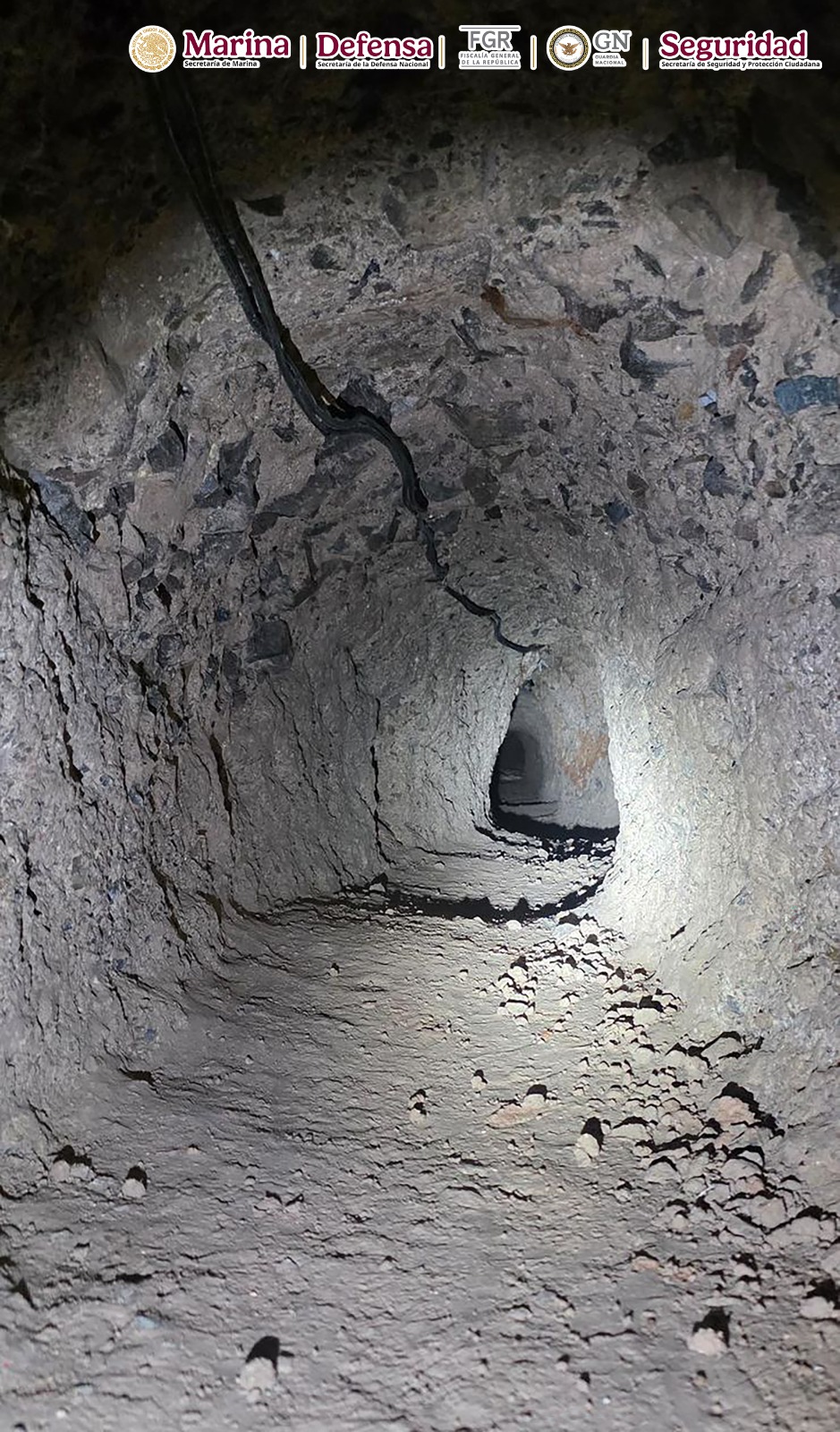 En Sonora, inhabilitan túnel con dirección a EEUU utilizado para contrabando y tráfico de personas; un detenido